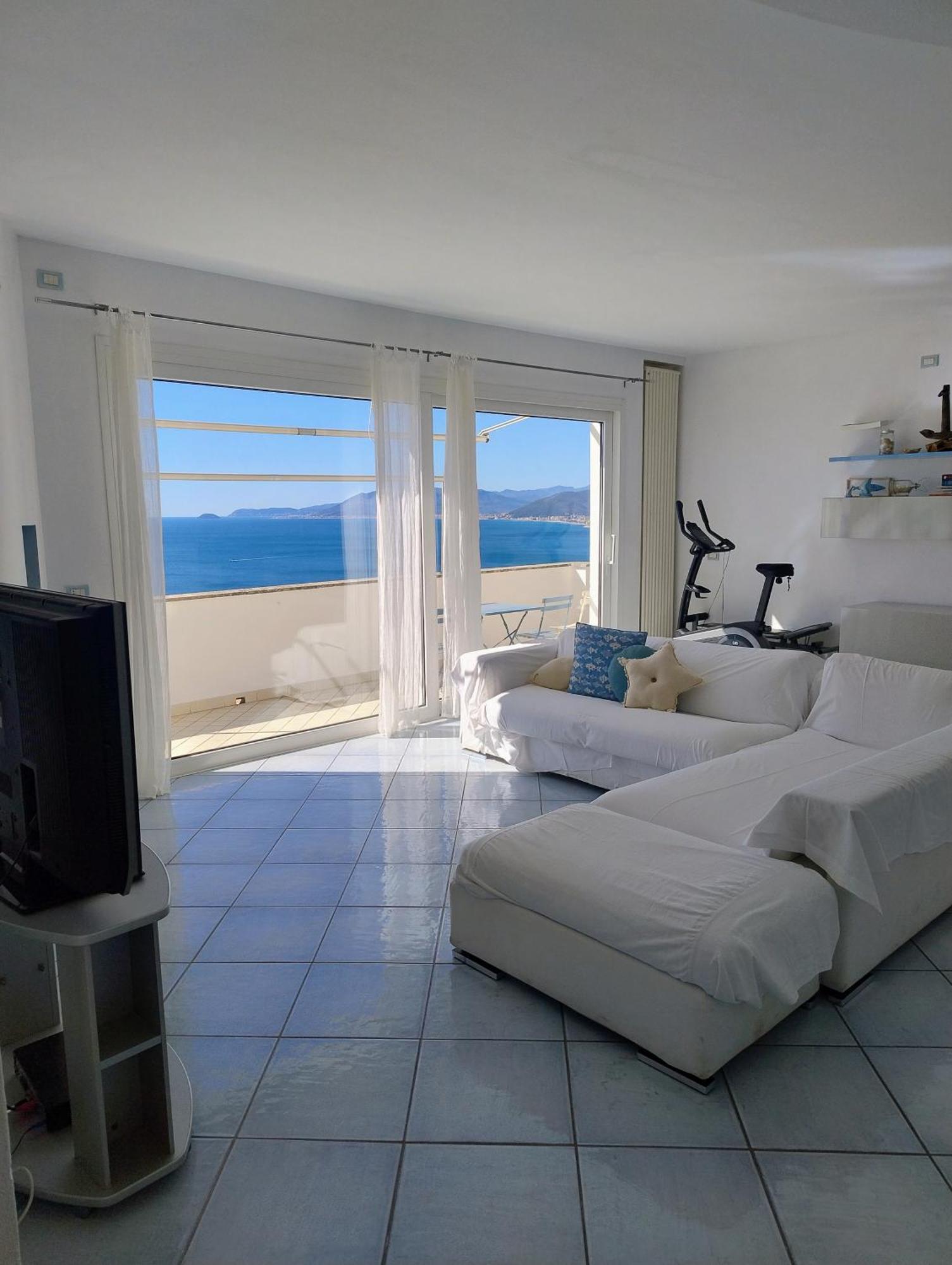 Villa Ischia Attico Sul Mare A Verezzi Борджо-Верецці Екстер'єр фото